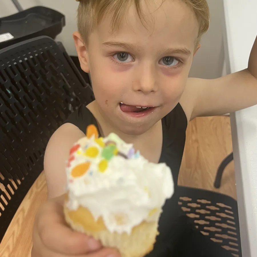 Birthday party fun in the dance studio