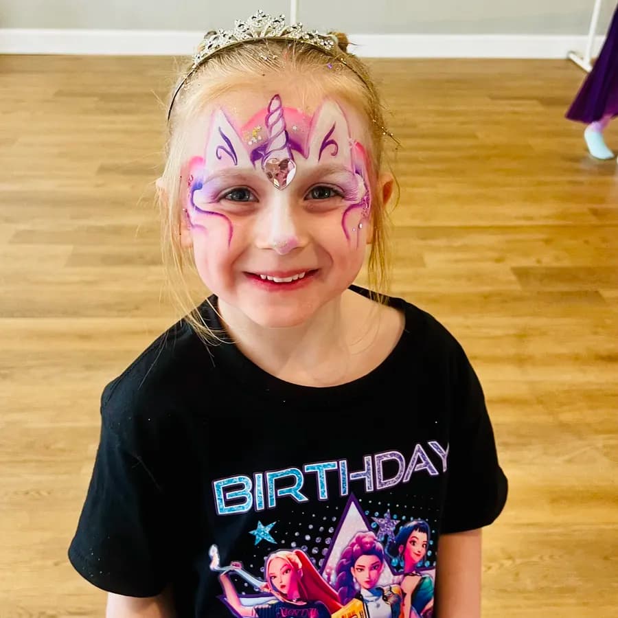 Birthday party with dancing and fun at the studio
